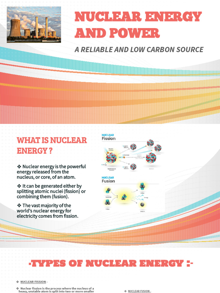 Nuclear Energy: Fission and Fusion Explained | PDF | Nuclear Fission ...