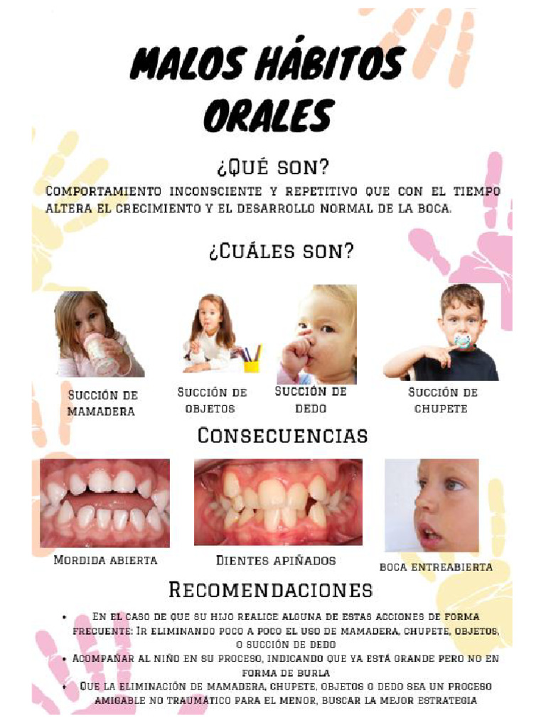 Malos Hábitos Orales | PDF