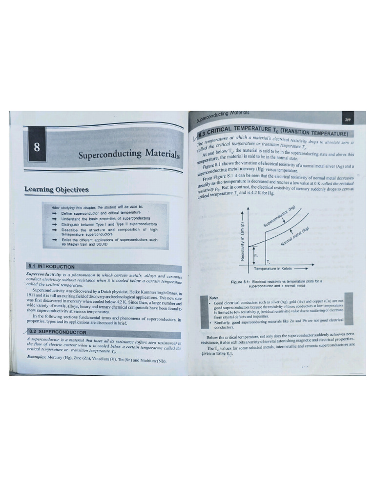 Unit 3 Superconductor | PDF