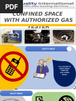 Confined Space Gas Safety Standards | PDF