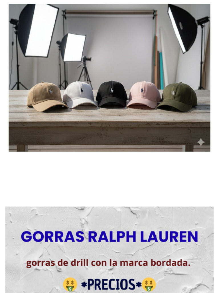 Catalogo Gorras Pdf