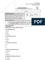 Prueba de Diagnóstico historia 2°