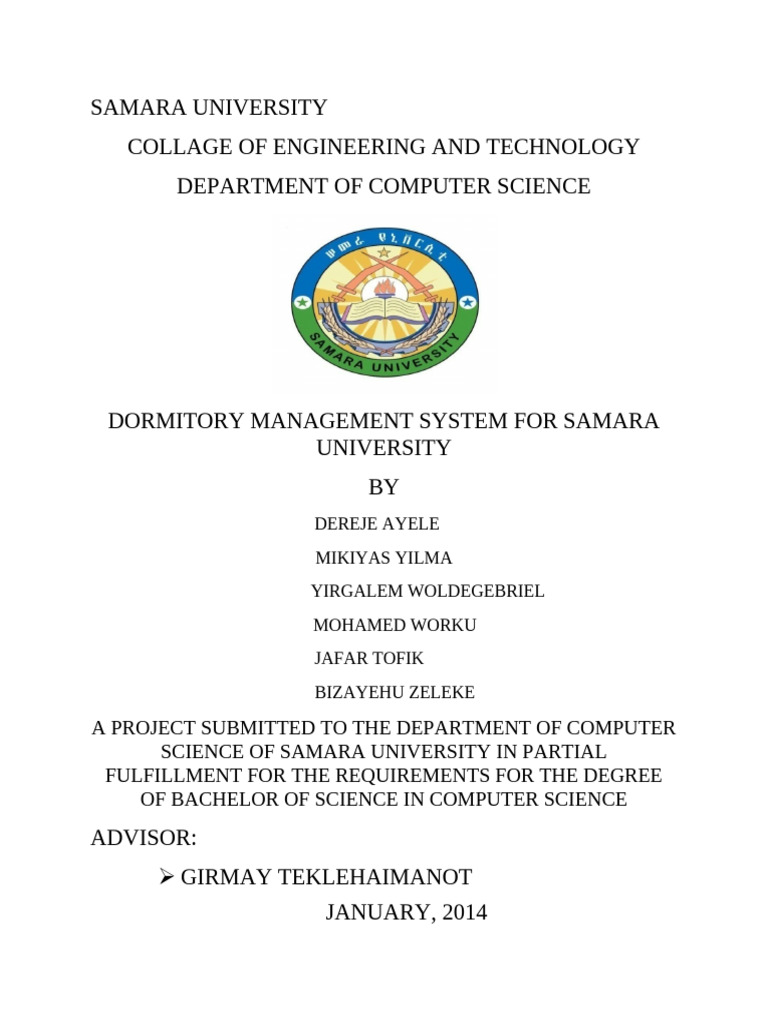 Online Dormitory Management System | PDF | Use Case | World Wide Web