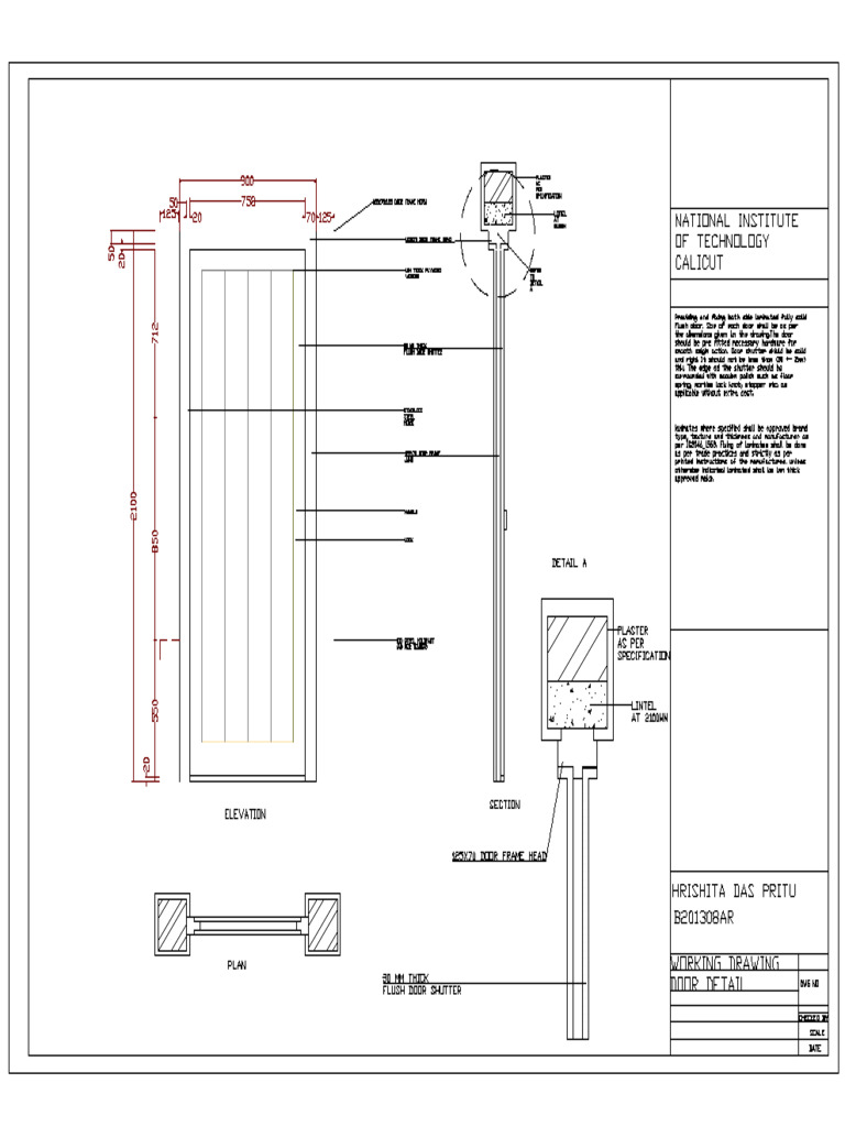 Door Detail Recover | PDF