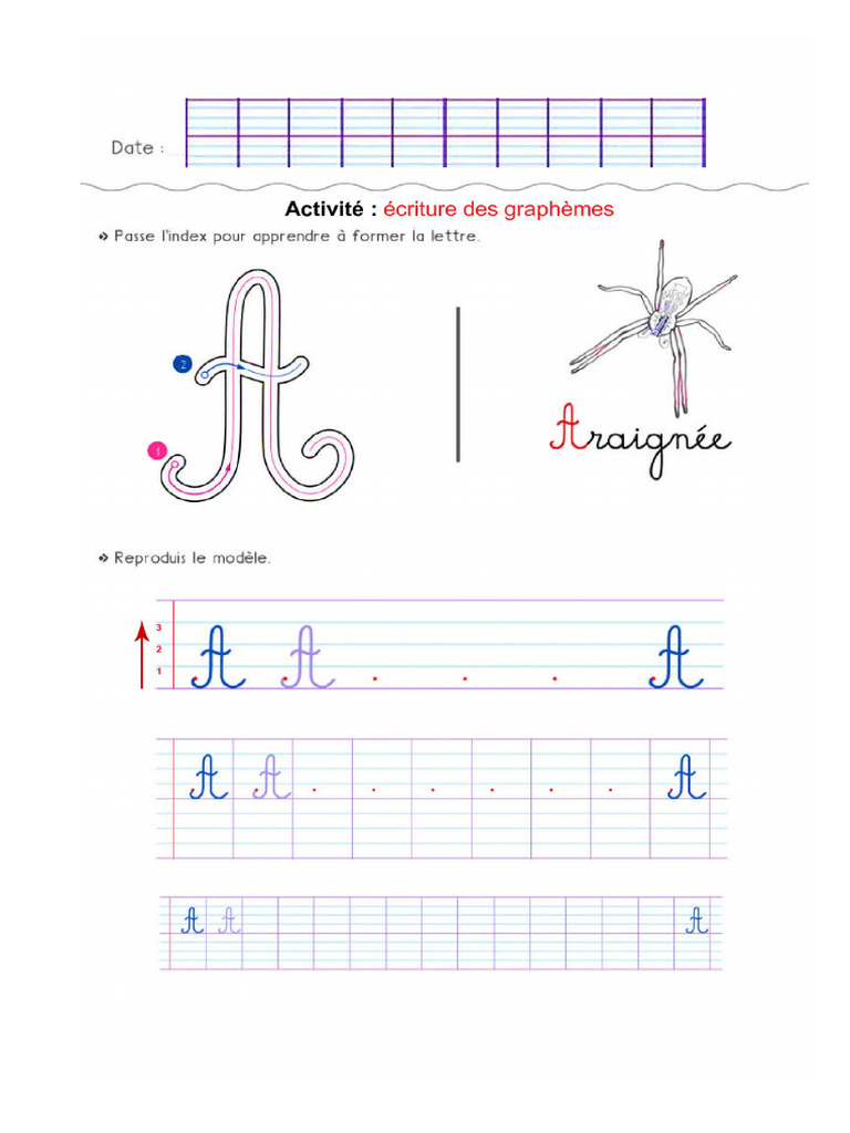 Cahier de Classe 3AP A4 | PDF