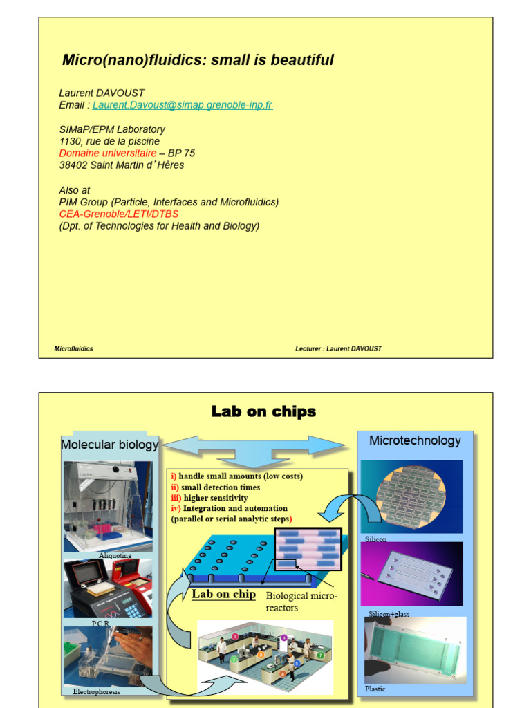 Introduction to Microfluidics Concepts | PDF | Microfluidics | Gases