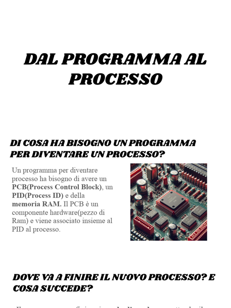 Dal Programma Al Processo | PDF