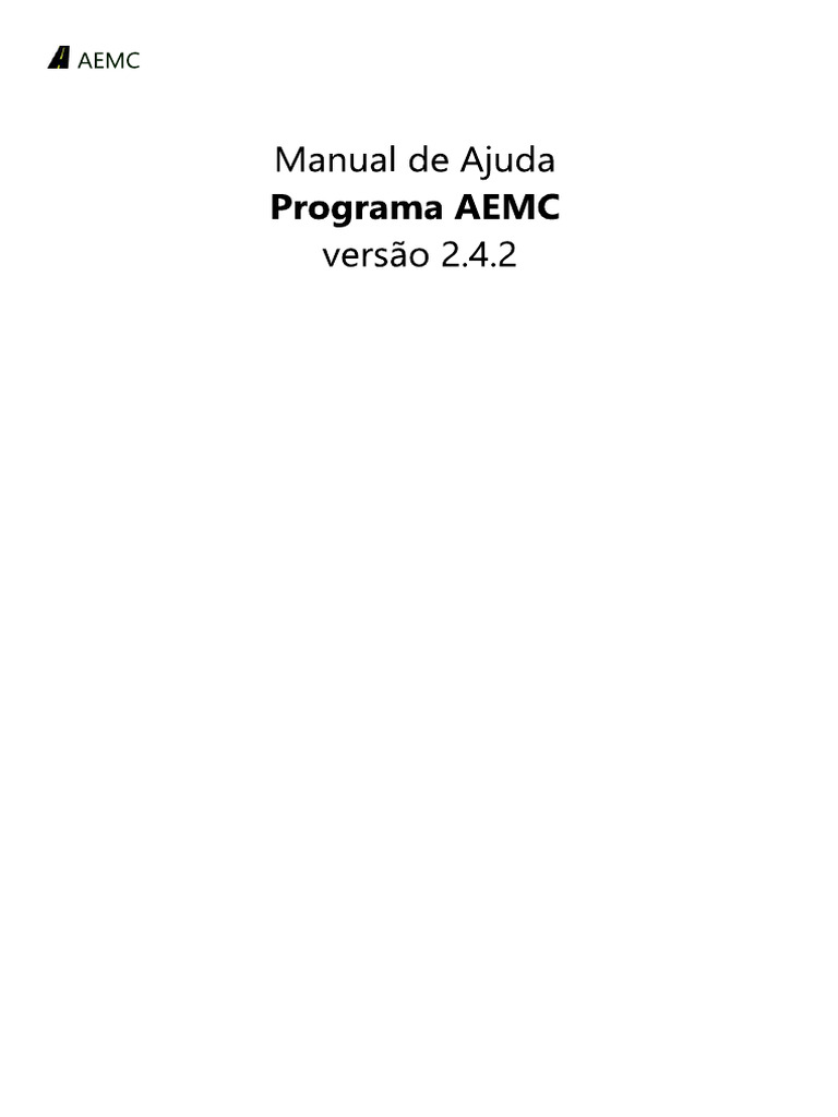Manual Aemc 2 4 2 | PDF
