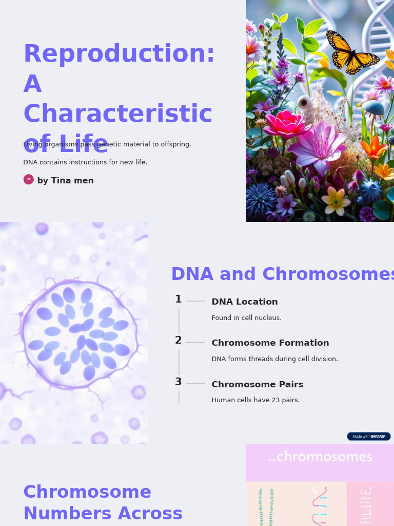 Understanding Reproduction in Life Forms | PDF