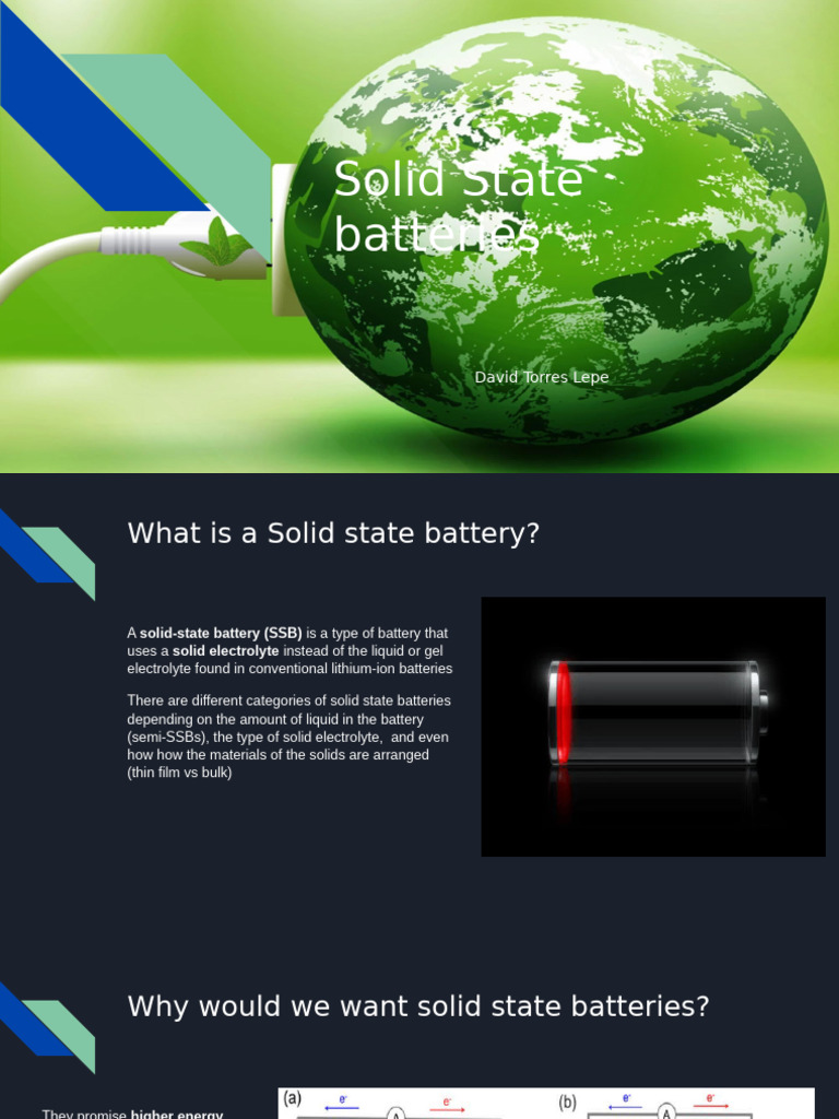 Understanding Solid State Batteries | PDF | Lithium Ion Battery | Solid