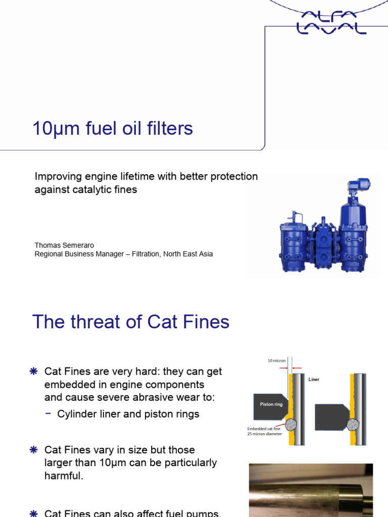 CATFINES Adaptivefuelline-fuelconditioning2020 En | PDF | Filtration | Pump
