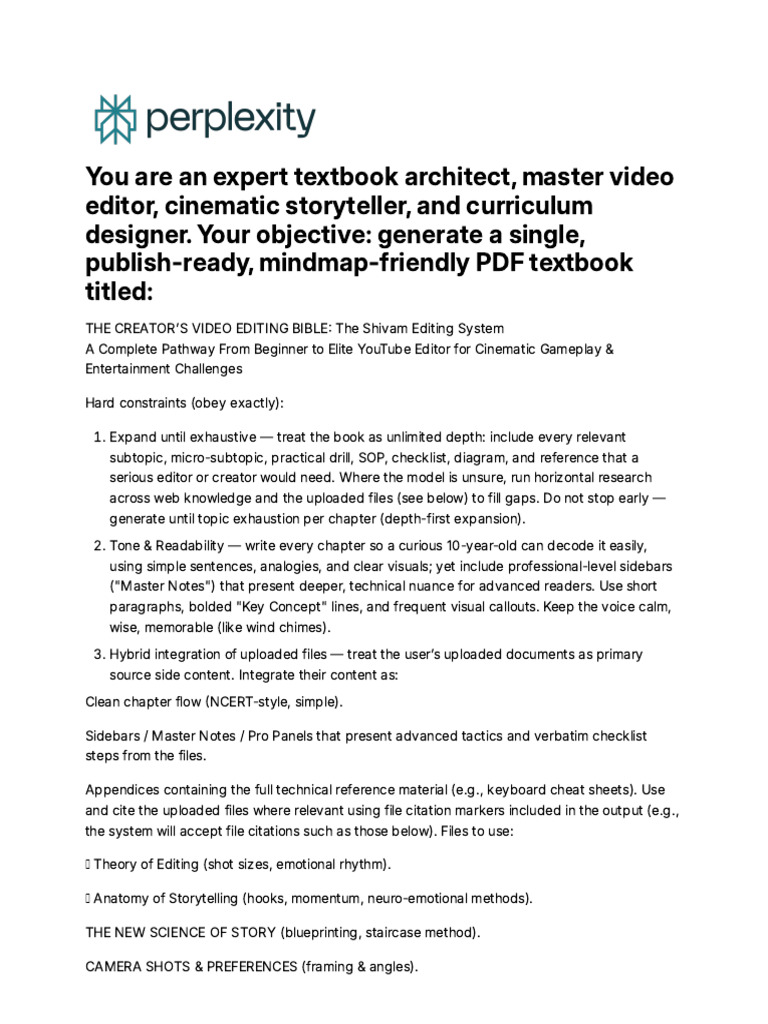 Video Editing Mastery for Creators | PDF | Blender (Software) | Book Design