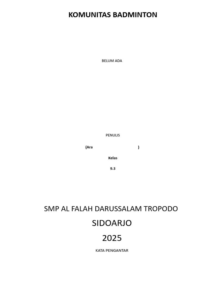 Rakha R Komunitas | PDF