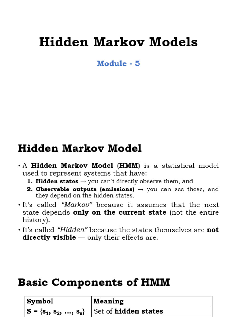 ML - M5 | PDF | Statistical Models | Probability Theory