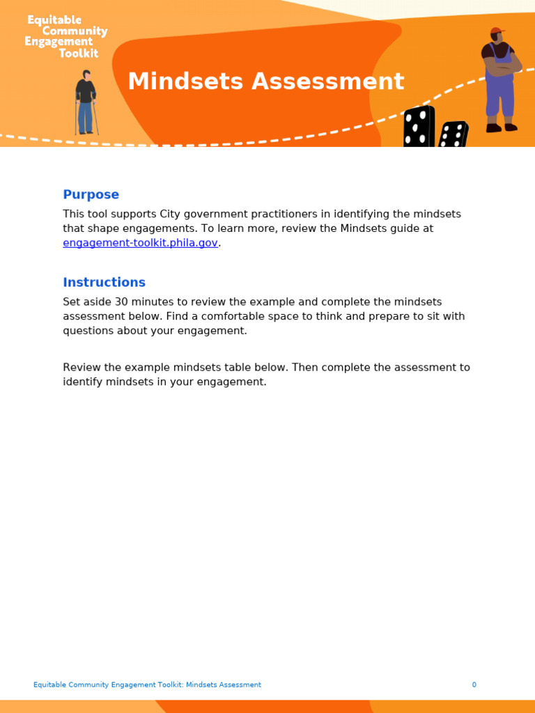 Mindsets Assessment | PDF | Mindset | Psychology
