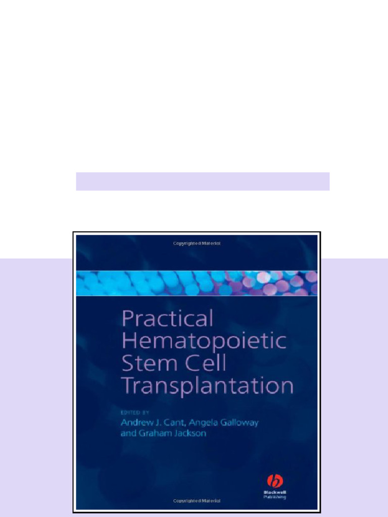 (Ebook) Practical Hematopoietic Stem Cell Transplantation by Andrew J ...