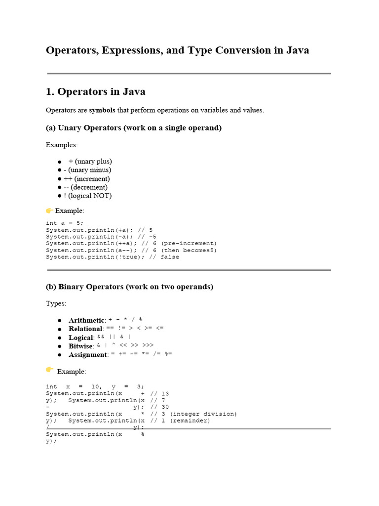 Operators - Docx.pdf 20251209 232219 0000 | PDF | Computer Science ...