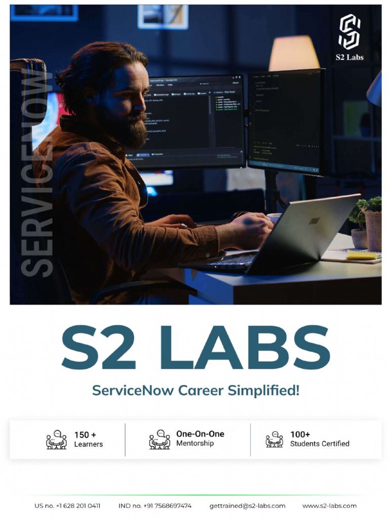 ServiceNow Development Brochure | PDF