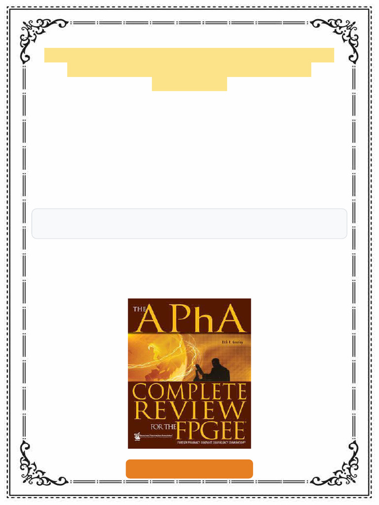 The Apha Complete Review for the Fpgee Catherine Gourley ebook extended ...