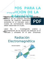 EQUIPOS  PARA LA MEDICIÓN DE LA RADIACIÓN  LUIS