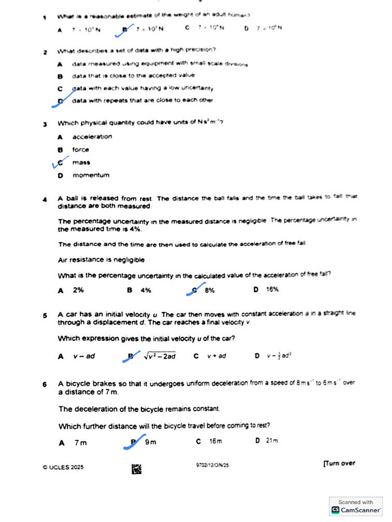 9702 w25 Ms 12 | PDF