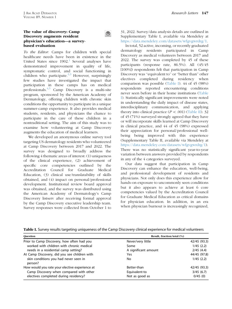 The Value of Discovery Camp Discovery Augments Re | PDF | Medical ...
