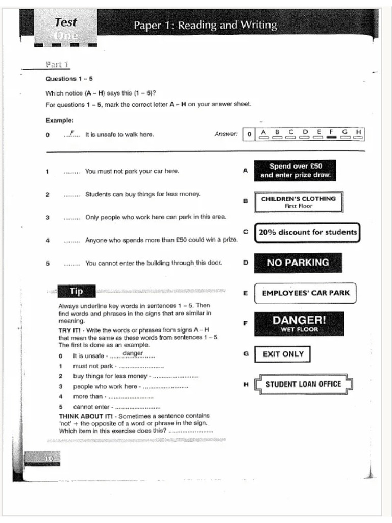 Ket Exam 2 | PDF