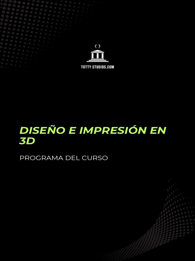 Programa Del Curso de Impresión en 3D | PDF | Impresión 3d | Informática