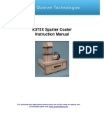 Sputter Coater K575X Instruction Manual
