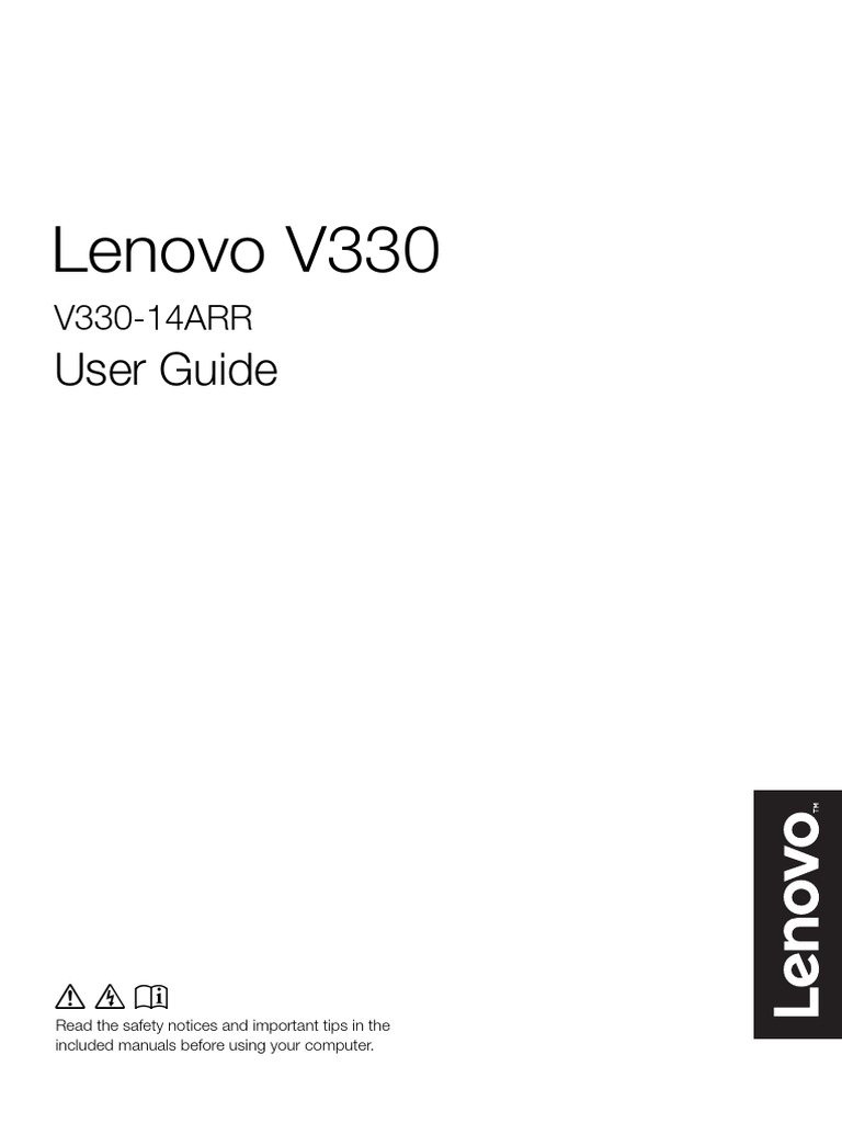 Lenovo V330 User Guide Overview | PDF | Booting | Bios