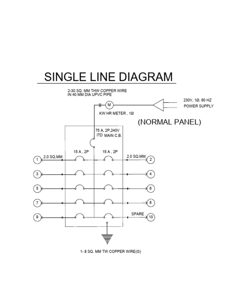 Electrical Wiring Specifications and Diagram | PDF