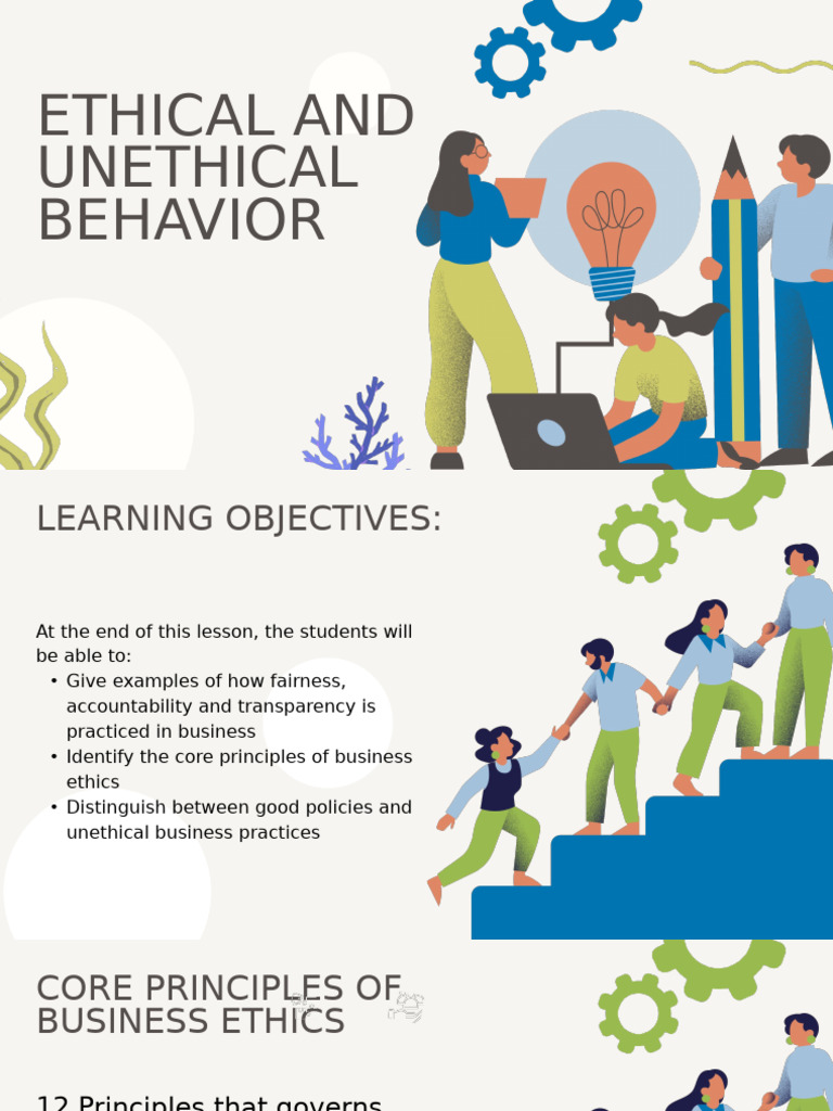Business Ethics: Principles and Practices | PDF | Business Ethics ...