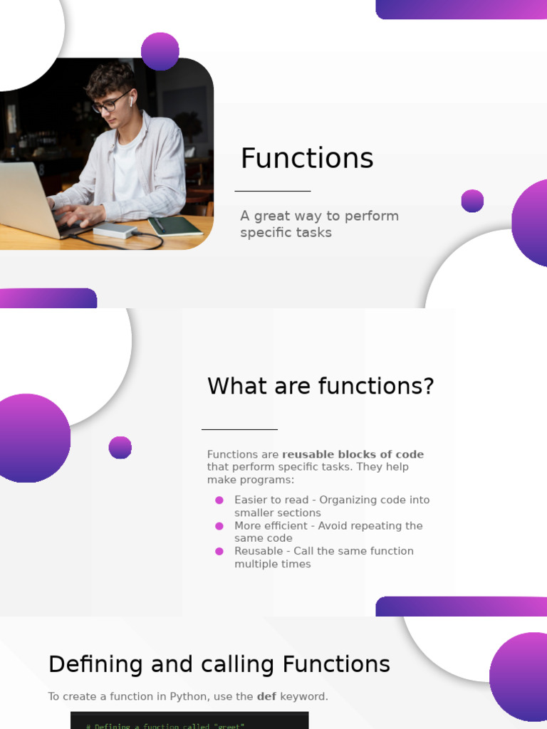 Understanding Python Functions Basics | PDF