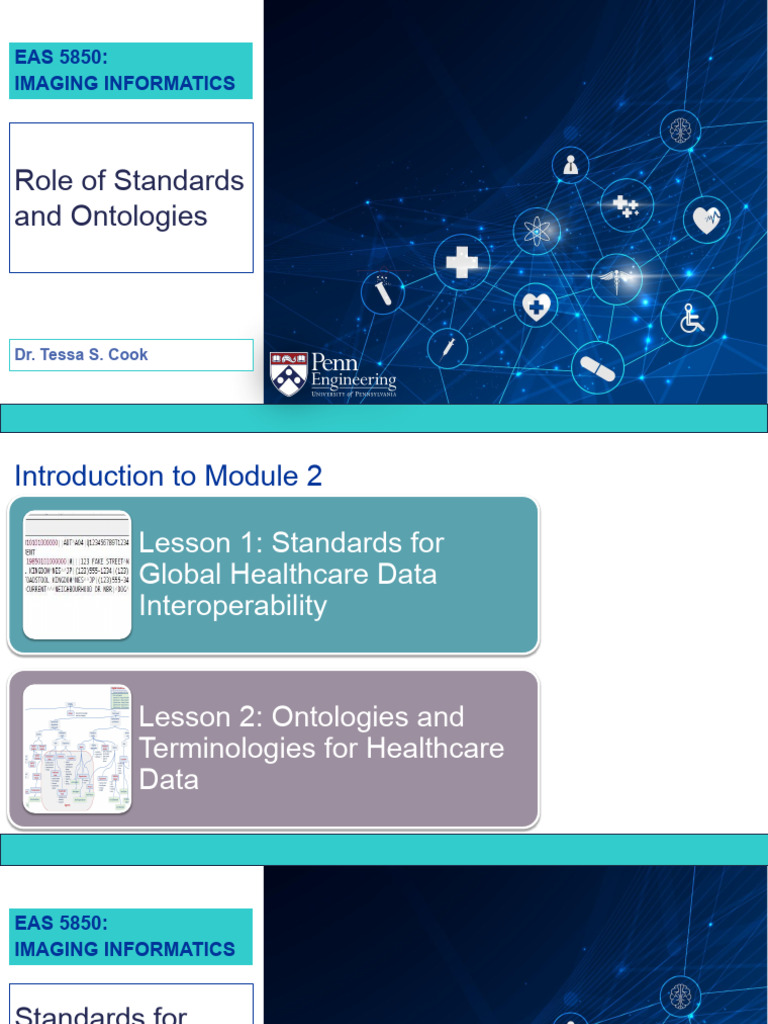 Healthcare Data Standards Overview | PDF | Information Science ...