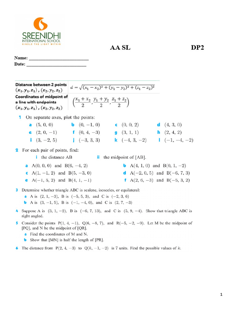 Worksheet 3D Shapes | PDF