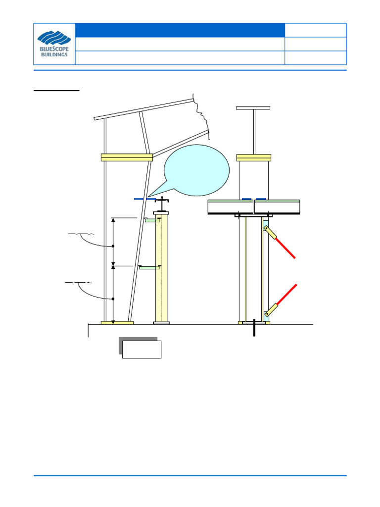 Independent Crane Column Design Guide | PDF | Column | Beam (Structure)