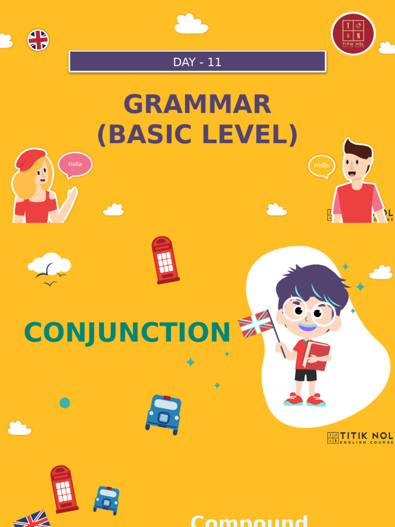 Basic Grammar: Conjunctions Explained | PDF