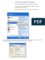 Creación de La Base de Datos de Una Farmacia