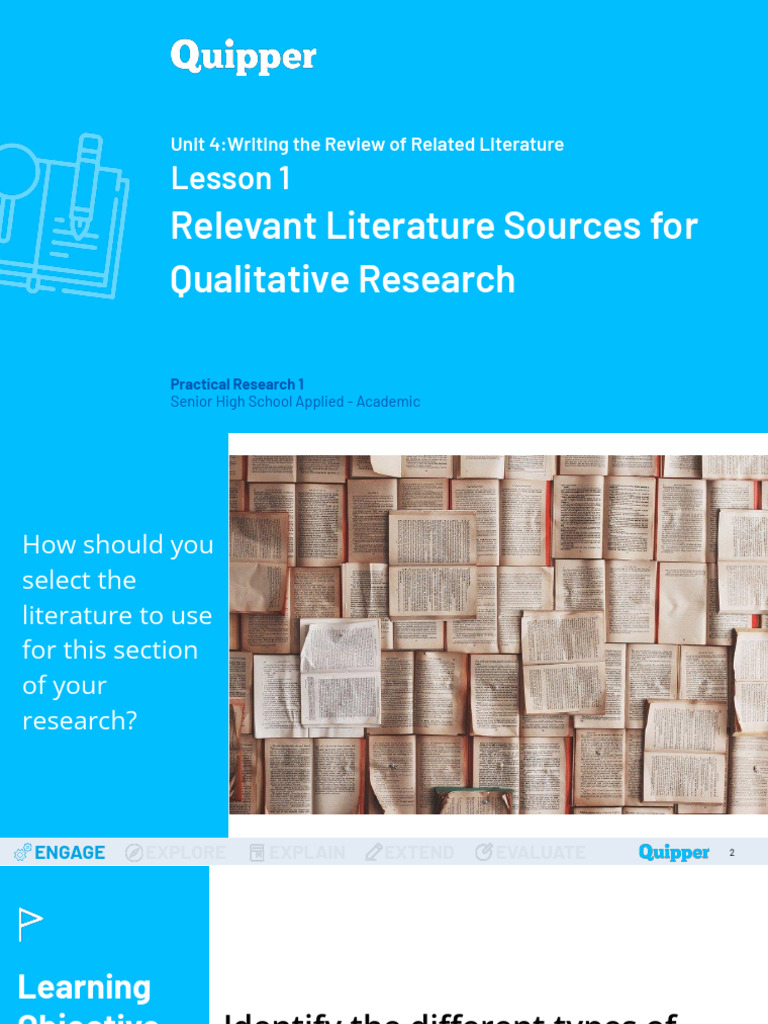 FINAL (PS)_PR1 11-12_UNIT 4_LESSON 1_Relevant Literature Sources for ...
