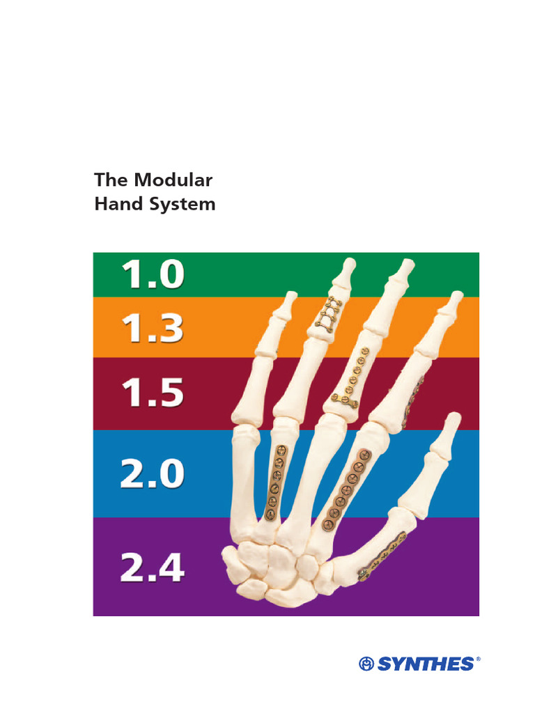 SYNTHES Modular Hand System Overview | PDF | Hand | Drill
