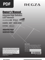 Toshiba TV Manual PDF