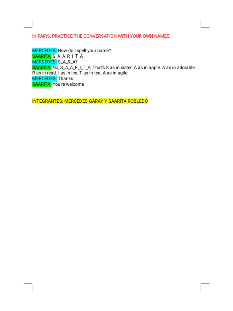 Ingles Basic I | PDF