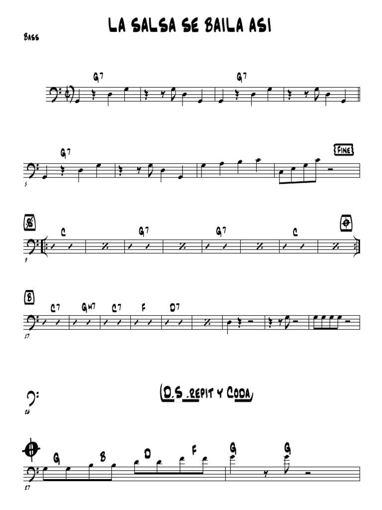 La Salsa Se Baila Asi-Bajo | PDF