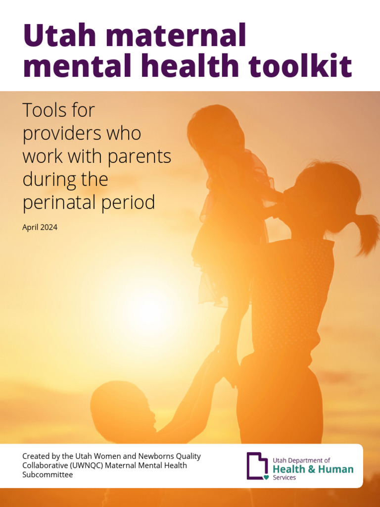 Maternal Mental Health Toolkit | PDF | Mental Disorder | Major ...
