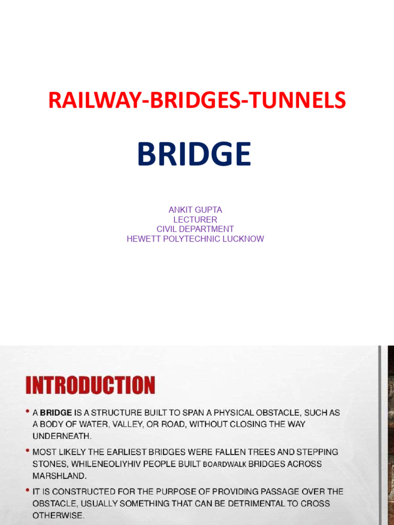 Superstructure Components of Bridges | PDF | Bridge | Beam (Structure)