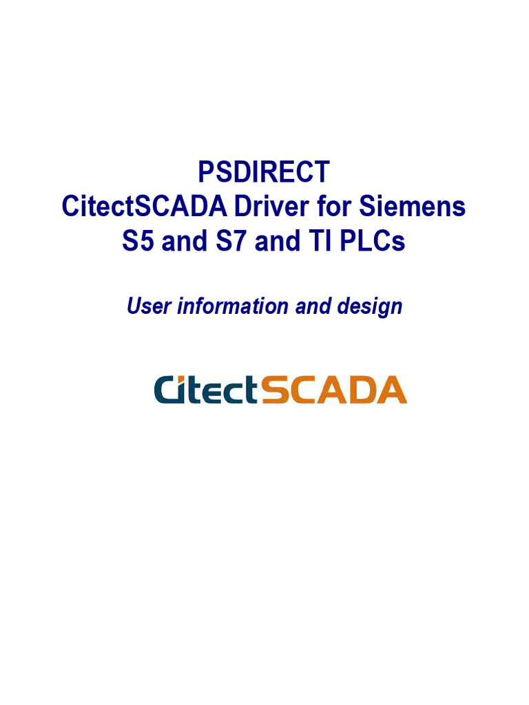 PSDIRECT Driver Specification 2.6 | PDF | Programmable Logic Controller ...