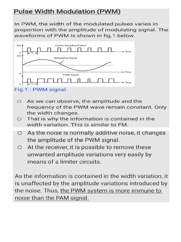 PWM | PDF