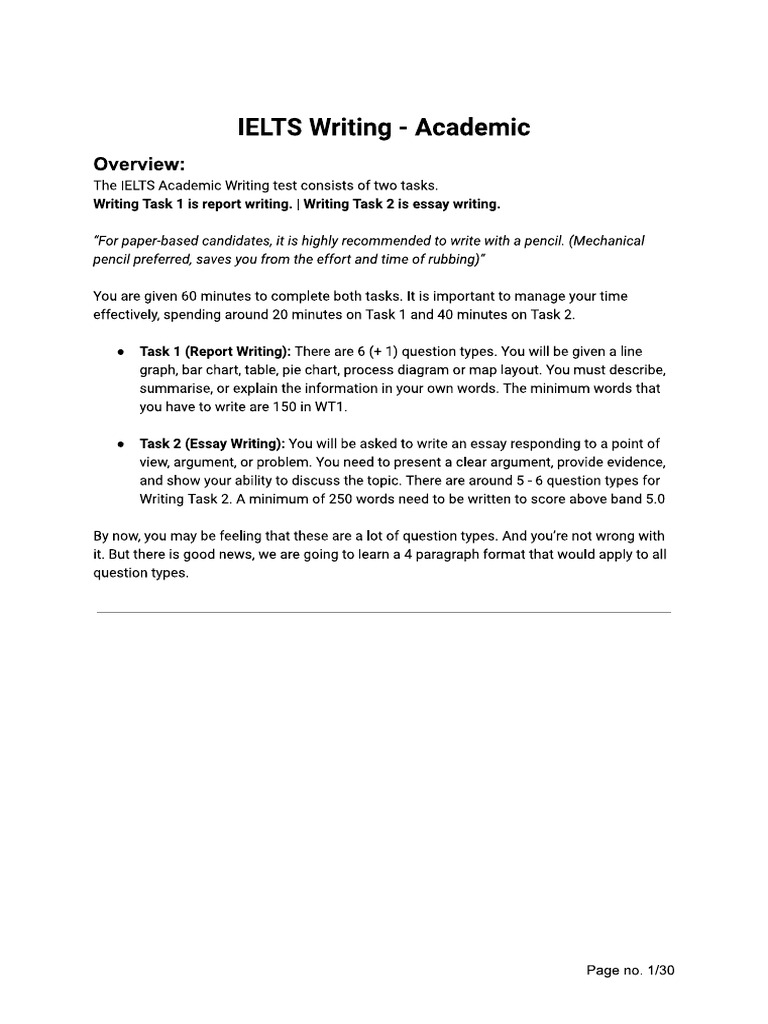 SIEC Writing 01 - Student | PDF