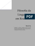 Filosofia Da Linguagem em Rousseau: Marcelo Frias
