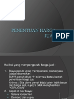 Penentuan Harga Jual